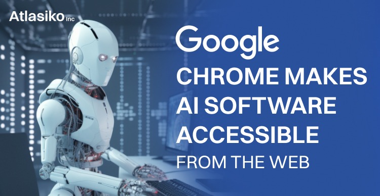 Google Chrome makes AI software accessible from the Web