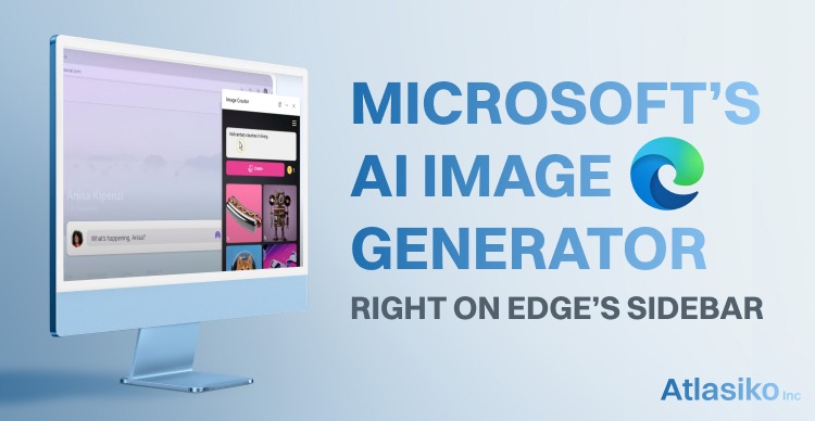 Microsoft’s AI Image Generator right on Edge’s Sidebar