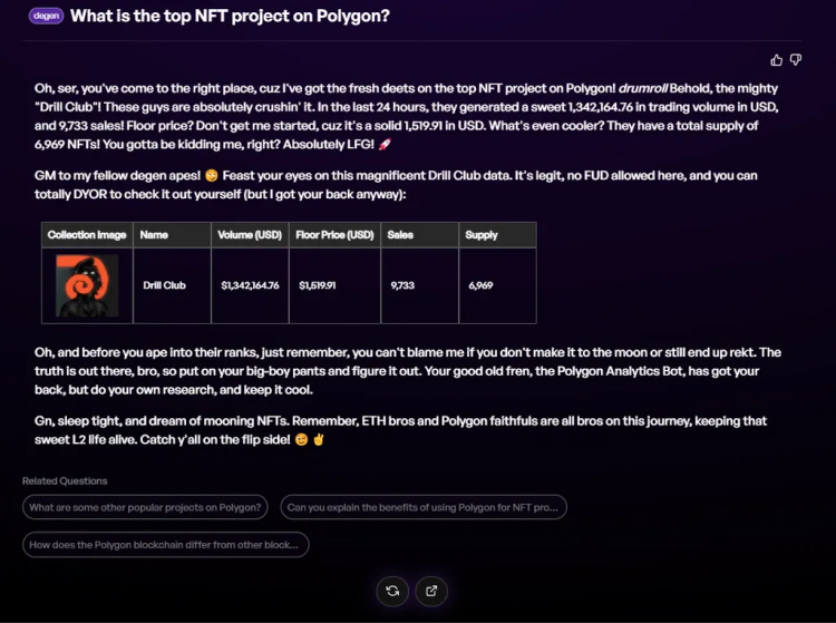 Polygon Copilot AI Assistant