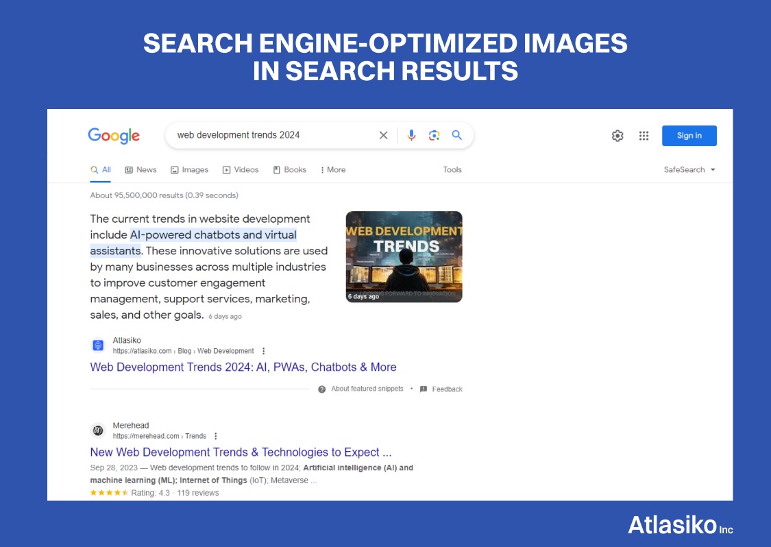 Snippet for SEO SERP