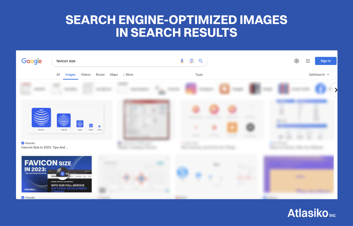  SEO optimize images in search result