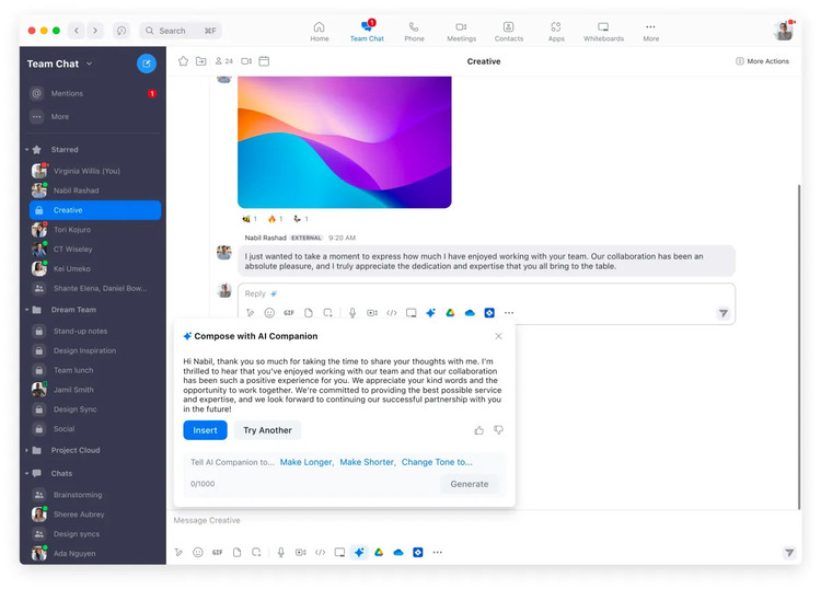AI Companion Offers Real-time Feedback During Meetings